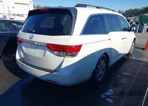 2014 Honda Odyssey Ex-L from USA, damaged, VIN 5FNRL5H68EB090690